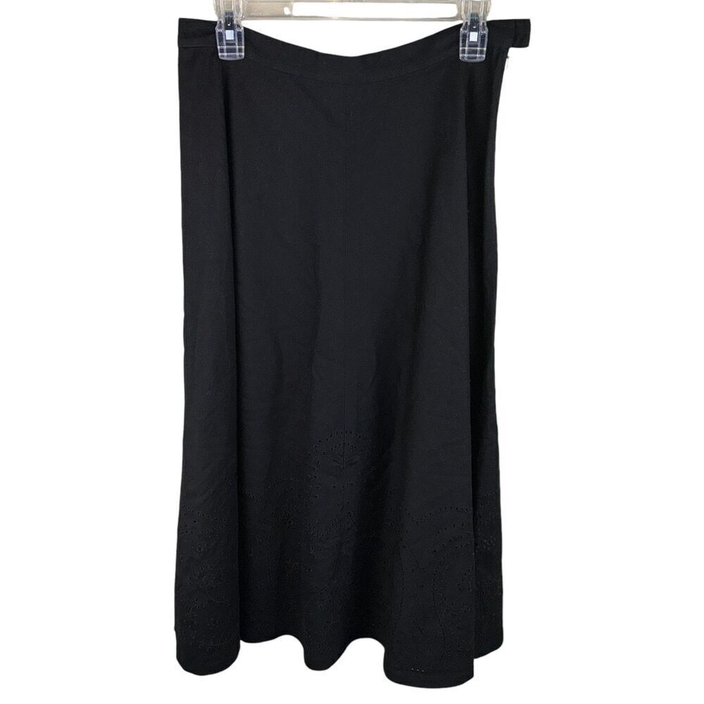 Lauren Ralph Lauren Black Midi Skirt